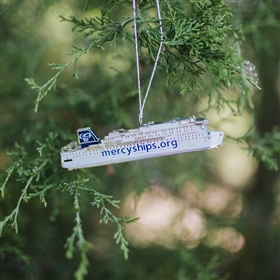 Mercy Ships Christmas Ornament