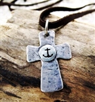 Rustic Cross Necklace