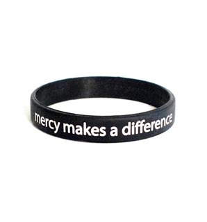 Wristband - mercy makes a difference
