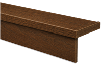 Modern Replacement Tread  & Riser Kit 60" w/RH Return (LC 8075 FALTR-60) - Red Oak