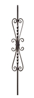 LC 2982 - Double Heart Scroll Twist Series-Solid
