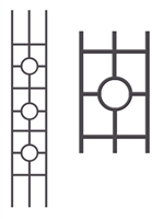 Triple Circle Panel (LC 9.4.44) Aalto Hollow - Ash Grey