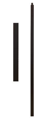 LC 2455-T - Versatile Iron Newel Post - Hollow