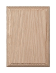 Rectangular Wood Rosette (1063)