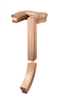 7091 - LH  Gooseneck, 5 1/2'' Well,  w/Cap