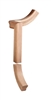 7355 - RH Gooseneck, 2 Riser, No Cap