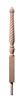 4461-T-41 - Carolina, Volute Post, Twist