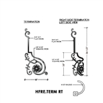 LCRE.RH TERMINATION PANEL REGENCY SERIES