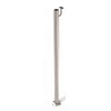 Stainless Steel 1 2/3" Newel Post Floor Mount and