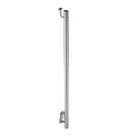 Stainless Steel 1 2/3" Newel Post Wall Mount and P