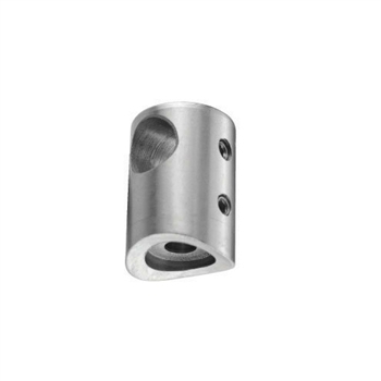 Stainless Steel Bar Holder 1/2" Dia. Hole for 1 2/