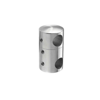 Stainless Steel Bar Holder 9/16", 9/16" Dia. Holes