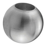 Stainless Steel Sphere 2 23/64" Dia. Threaded Dead