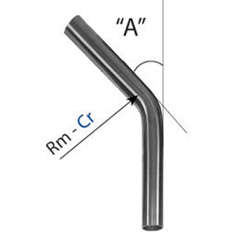 Stainless Steel Elbow 30d Angle 1 1/3" Dia. x 5/64