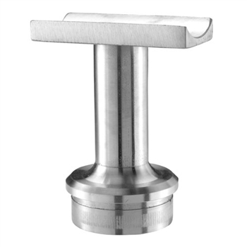Stainless Steel Handrail Support 2 9/16" x 3/4" Di