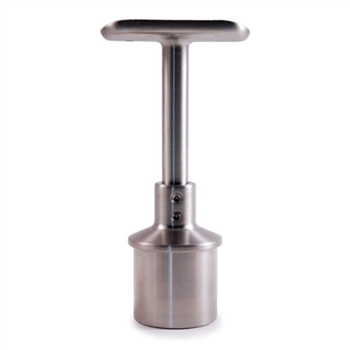 Stainless Steel Handrail Support For Tube 1 2/3" D