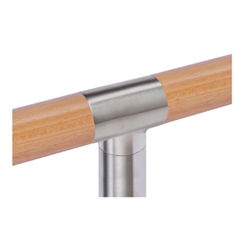 Woodinox "T" Fitting Handrail Connector