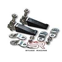Foot Pegs W/ Mounting Clamps, Universal (PAIR)