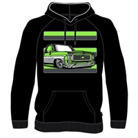 Green C10 Safety Hoodie