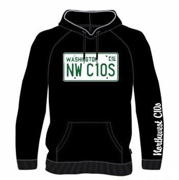 Northwest C10s License Plate Hoodie