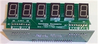 Replacement Bally/Stern Display 6 Digit-Set of Five