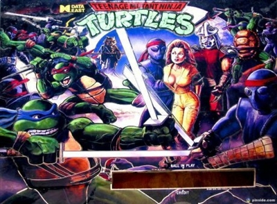 H-LED ColorDMD Display 128 x 16 for DE Teenage Mutant Ninja Turtles.