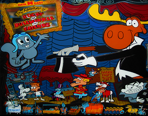 ColorDMD for Rocky & Bullwinkle Pinball