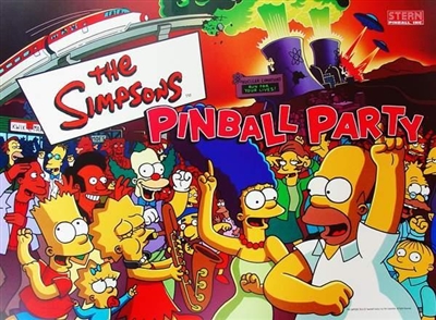 ColorDMD for Simpsons Pinball Party Pinball Machine