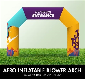 Aero Inflatable Blower Arch