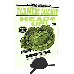 4 x 5 Atlas Free Standing Outdoor Sign -  [Graphics Only]