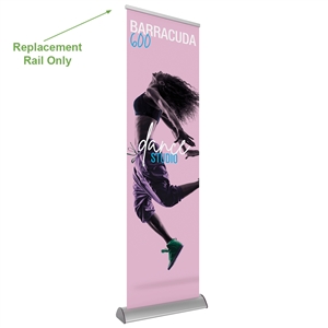 Barracuda 600 Retractable Banner Stand Replacement Rail