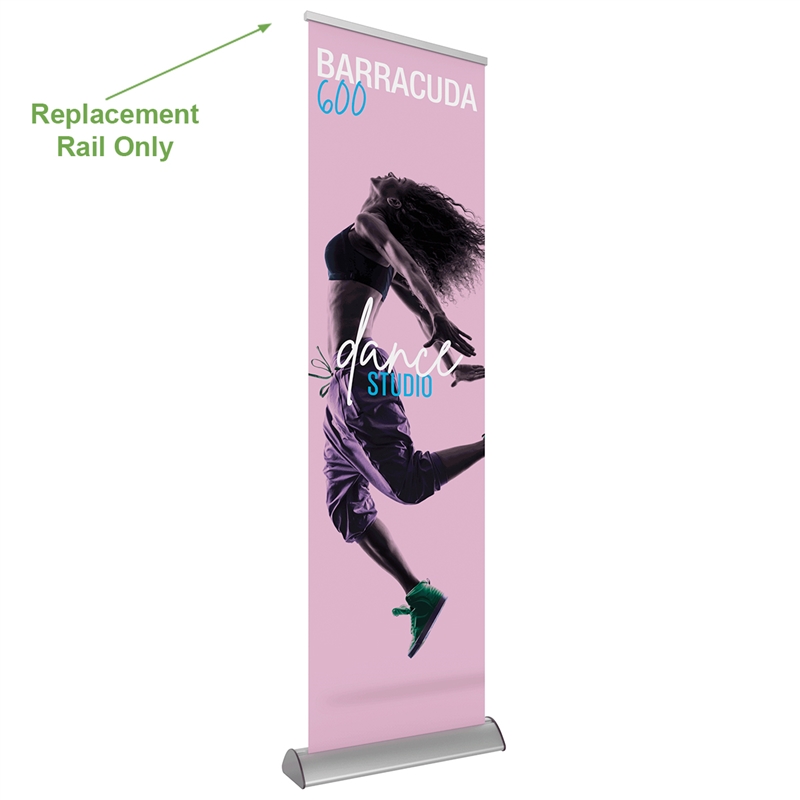 Barracuda 600 Retractable Banner Stand [Hardware Only]