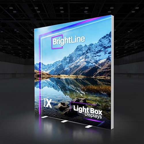 8ft BrightLine Backlit Display Panel X (96w x 96h) [Replacement Graphics]