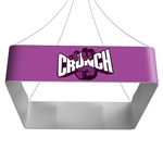 Quad Blimp Straight Square Hanging Sign - 12 ft x 48 in [Graphics Only]