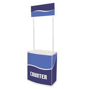 Campaign Trade Show Display Counter