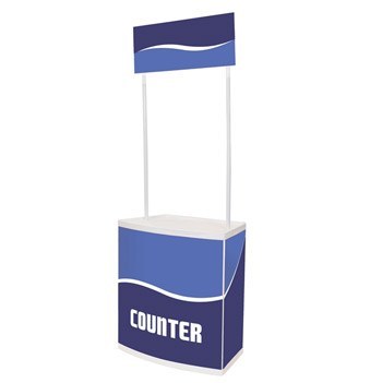 Campaign Trade Show Display Counter