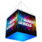 4FT x 4FT Formulate Master 3D Hanging Structure Backlit Cube [Graphic Only]
