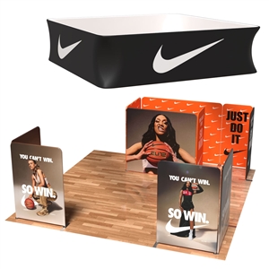 Enterprise 20X20 Tension Fabric Trade Show Exhibit Kit
