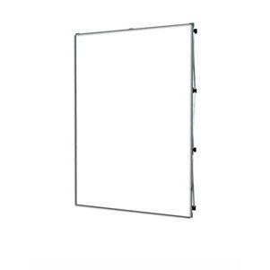 HopUp 5 ft (2x3) Straight Tension Fabric Display [Blank White Graphics Only]*