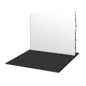 HopUp 8 ft (3x3) Straight Tension Fabric Display [Blank Graphics Only]