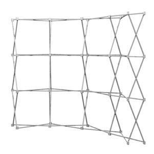 HopUp 10 ft (4x3) Curved Tension Fabric Display [Hardware Only]