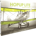 HopUp Lite 10ft Straight Tension Fabric Display