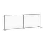 Sneeze Guard Wall 92w x 33h Clear Plexiglass Panel