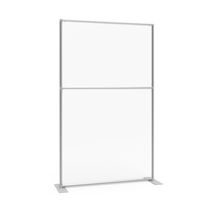 Sneeze Guard Wall 47w x 78h Clear Plexiglass Panel