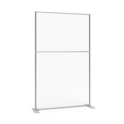 Sneeze Guard Wall 47w x 78h Clear Plexiglass Panel