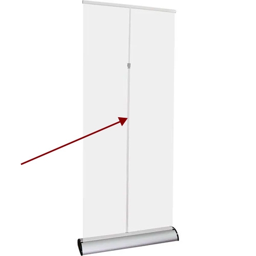 Merlin Retractable Banner Stand Replacement Pole
