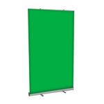 Green Screen Video Backdrop - 4 FT w x 7 FT h