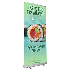 Mosquito 850 Retractable Banner Stand [Replacement Graphic]