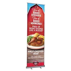 Giant Mosquito Retractable Banner Stand