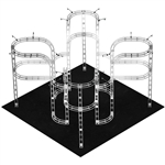 Draco 20' x 20' Orbital Truss System [Hardware Only]